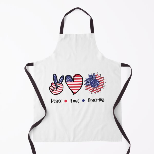 Item preview, PEACE, LOVE, AMERICA designed and sold by PGAart.