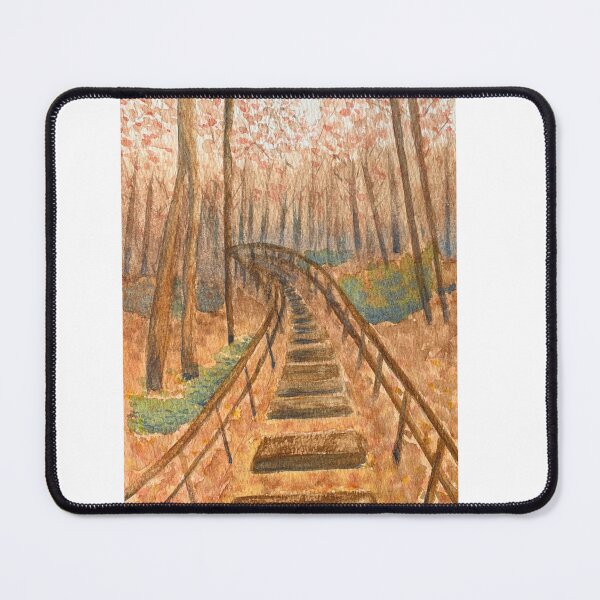 Item preview, The Golden Woodland Path into the Quiet Autumn designed and sold by MiniRadiance.