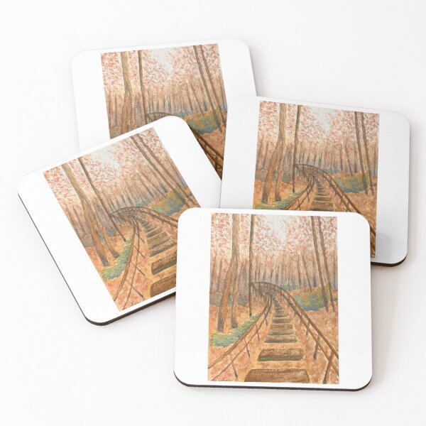 Item preview, The Golden Woodland Path into the Quiet Autumn designed and sold by MiniRadiance.