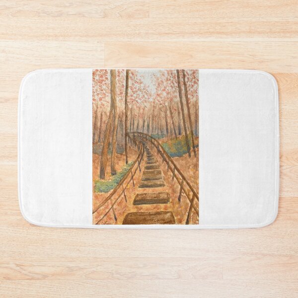 Item preview, The Golden Woodland Path into the Quiet Autumn designed and sold by MiniRadiance.