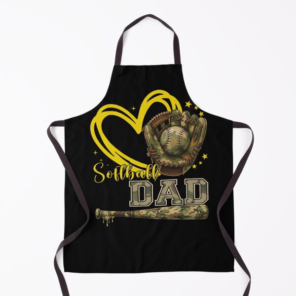 Item preview, Camo Glove Softball Dad Game Day Tee designed and sold by LarryMBrown.