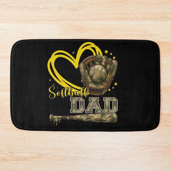 Item preview, Camo Glove Softball Dad Game Day Tee designed and sold by LarryMBrown.