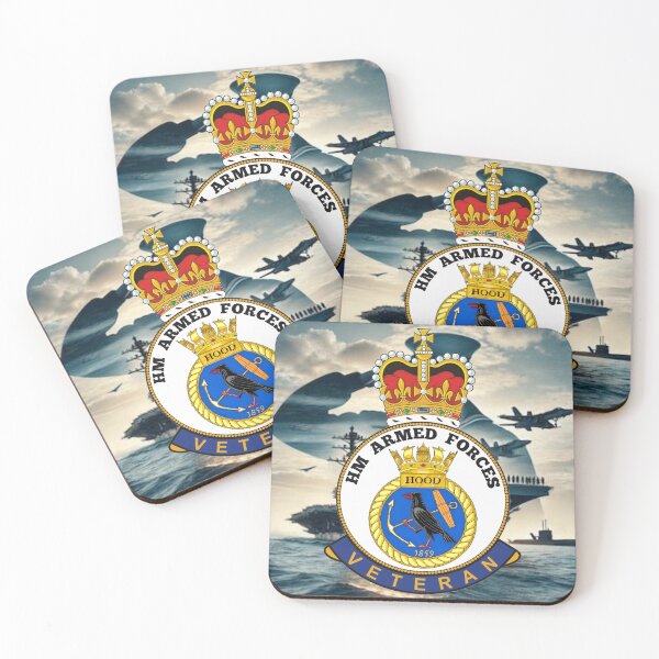 Item preview, HMS Hood Royal Navy HM Armed Forces Veteran designed and sold by Bootneckstore.