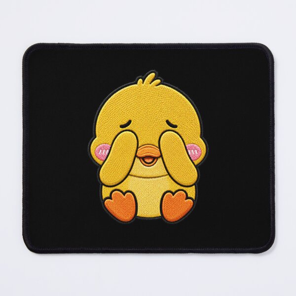 Item preview, Cute Chibi Duck Embroidery Patch | Kawaii Baby Duck Design designed and sold by ColorSplash123.