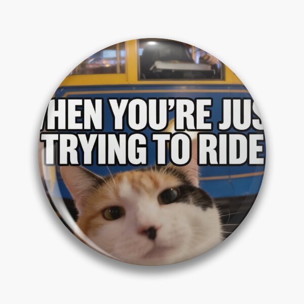 Item preview, Cat Tramcar Driver designed and sold by BoardwalkGypsy.