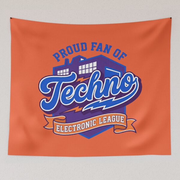 Item preview, Retro Techno Warehouse Rave Aesthetic Electronic League Vintage Style designed and sold by Cozy-Old-Pub.