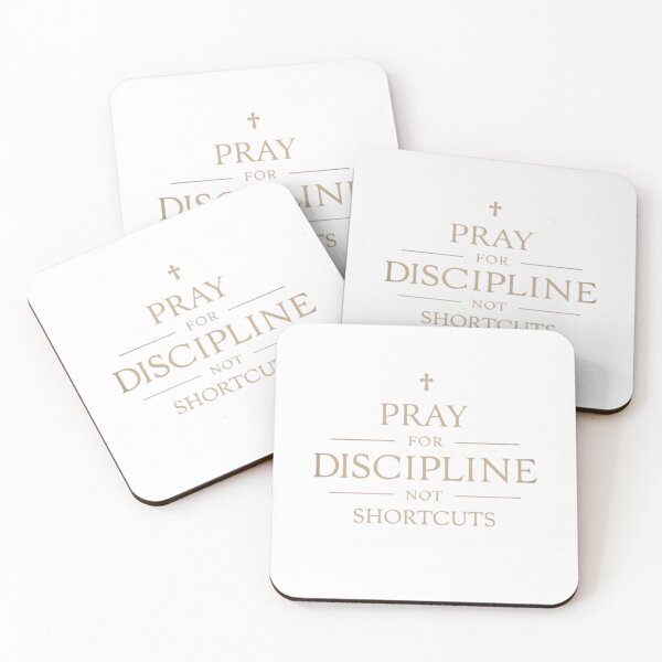 Item preview, Pray for Discipline Not Shortcuts | Christian Fitness Motivation Design designed and sold by guchieworldcollection.