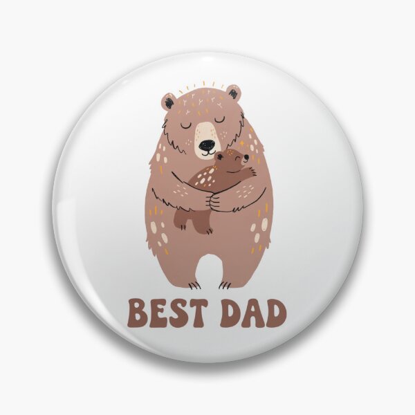 Item preview, Best Dad Bear Hug designed and sold by Stellar Geometry.