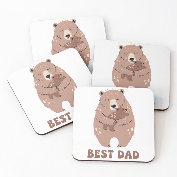 Item preview, Best Dad Bear Hug designed and sold by Stellar Geometry.