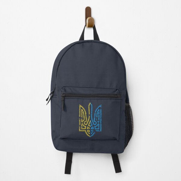 Item preview, Stand with Ukraine Retro Vintafe Flag Trident designed and sold by Artycom.