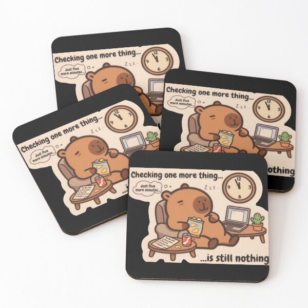 Item preview, Nap Time Bear Procrastination designed and sold by sanorastyle.