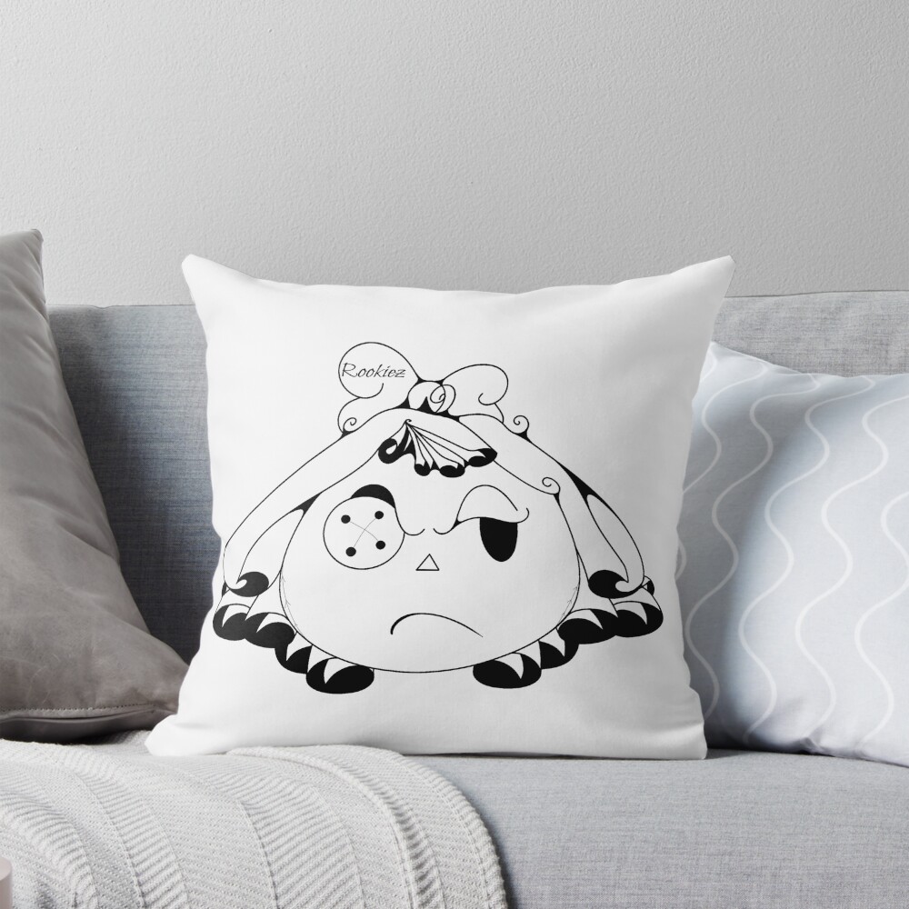 Item preview, Throw Pillow designed and sold by Rookiez.