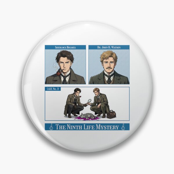 Item preview, Sherlock Holmes & Dr. Watson: The Ninth Life Mystery designed and sold by appratous.