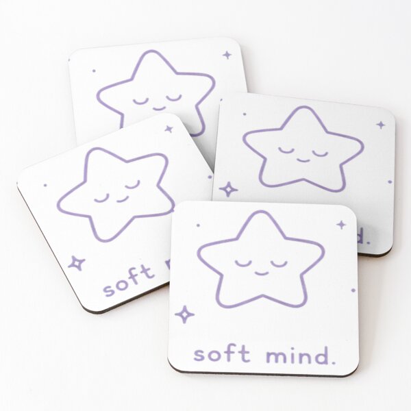 Item preview, Soft Mind – Purple Star Aesthetic Minimalist Design designed and sold by Velora Design .