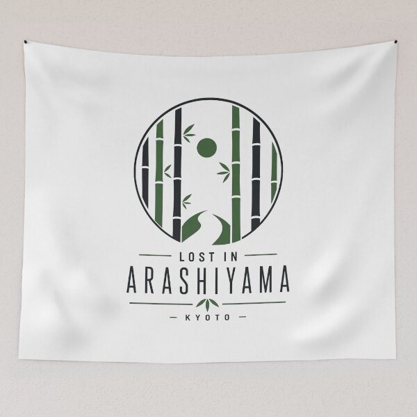 Item preview, Arashiyama Kyoto Bamboo Forest T-Shirt – Lost in Japan Travel Design designed and sold by Lyfeinsights.