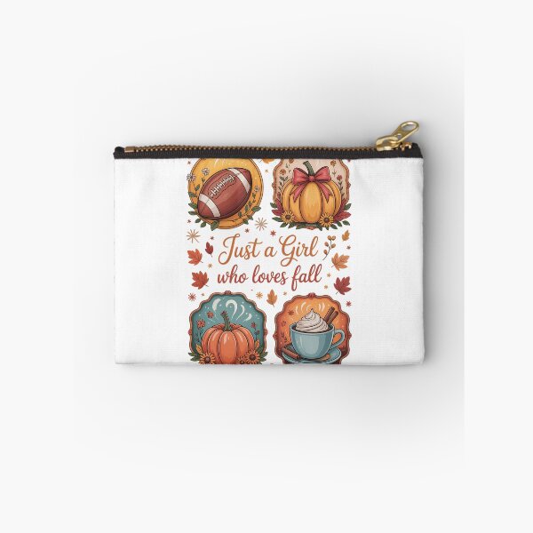 Item preview, Just A Girl Who Loves Fall Pumpkin Cozy Autumn designed and sold by TrinaEspinoza.