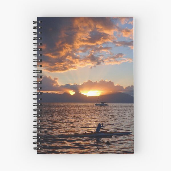 Item preview, Fire in the Sky, Tahiti designed and sold by islandcards.
