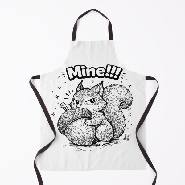 Item preview, Cute Squirrel Holding Acorn Mine!!! designed and sold by TasiaZenzura.