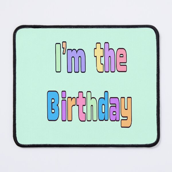 Item preview, “I'm The Birthday" Colorful Retro Aesthetic — Birthday Girl Squad & Party Gift designed and sold by Artonmytee.