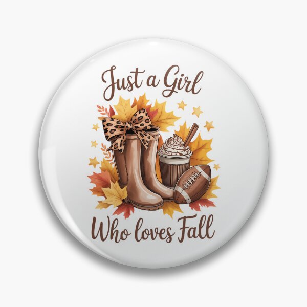 Item preview, Just A Girl Who Loves Fall Pumpkin Spice Autumn designed and sold by TrinaEspinoza.