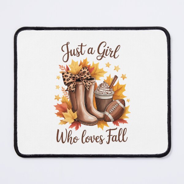 Item preview, Just A Girl Who Loves Fall Pumpkin Spice Autumn designed and sold by TrinaEspinoza.