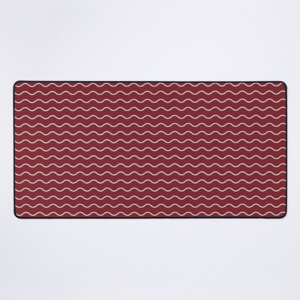 Item preview, Red And Beige Waves Pattern designed and sold by pattern-archive.