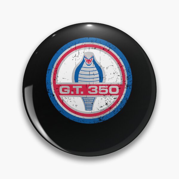 Item preview, GT 350 badge - race worn distressed aged print  designed and sold by RenatoGRB.
