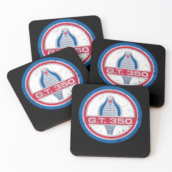 Item preview, GT 350 badge - race worn distressed aged print  designed and sold by RenatoGRB.
