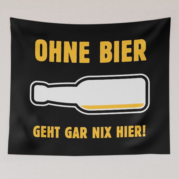 Item preview, Nothing works here without beer! (Beer drinker / NEG 3C) designed and sold by Roderix.