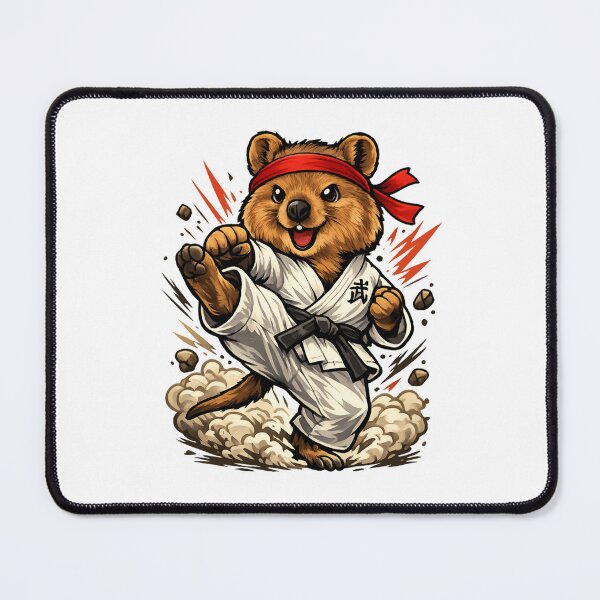 Item preview, Karate Quokka Warrior - Cute Martial Arts designed and sold by SidTastic .