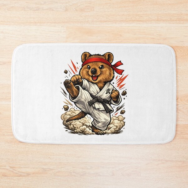 Item preview, Karate Quokka Warrior - Cute Martial Arts designed and sold by SidTastic .