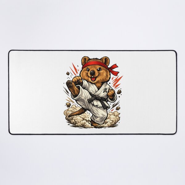 Item preview, Karate Quokka Warrior - Cute Martial Arts designed and sold by SidTastic .