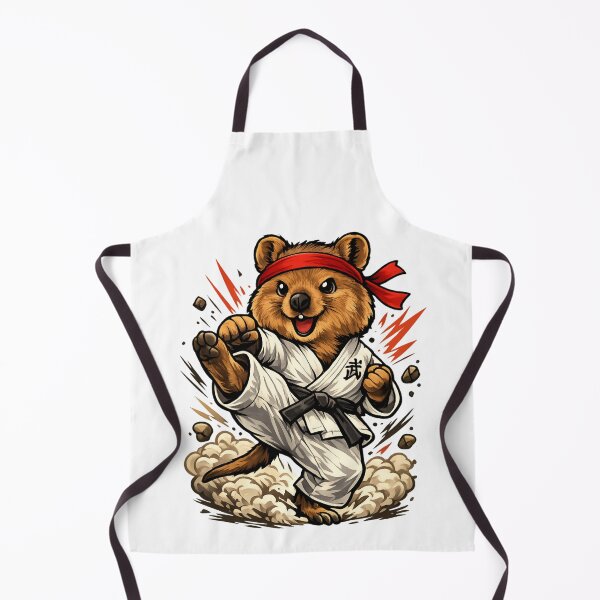 Item preview, Karate Quokka Warrior - Cute Martial Arts designed and sold by SidTastic .