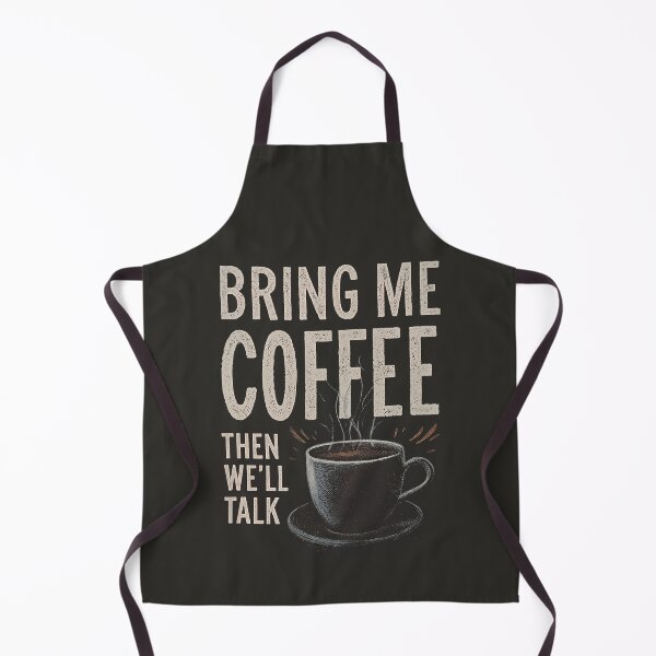Item preview, Bring Me Coffee Then We'll Talk designed and sold by RebenCantik.