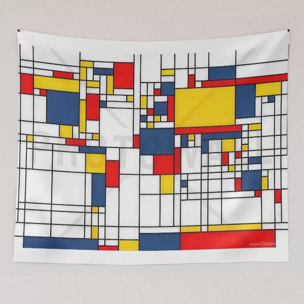 Item preview, Piet Mondrian designed and sold by depthsmoke.