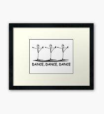 Dance Dance Dance Framed Print
