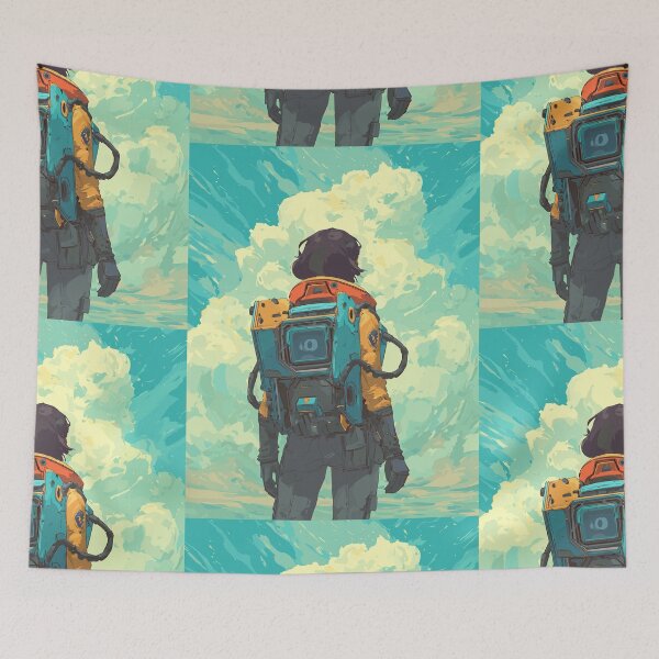 Item preview, Cloudbound Technician - Jetpack designed and sold by bapupa.