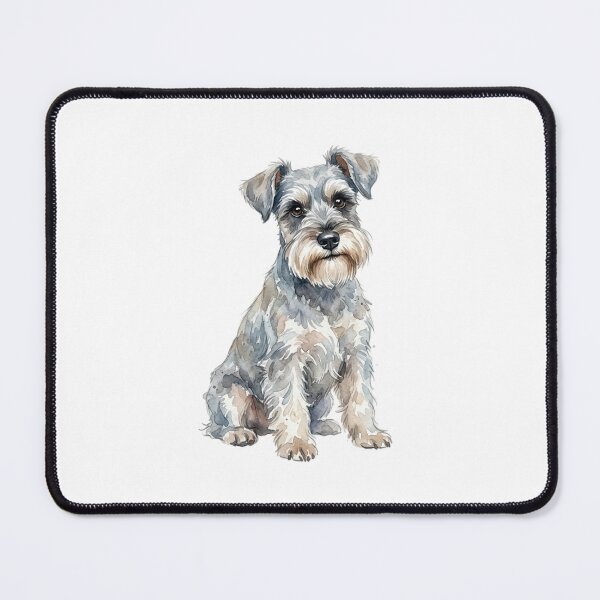 Item preview, Cute Watercolor Miniature Schnauzer designed and sold by SOUFIANE1991.