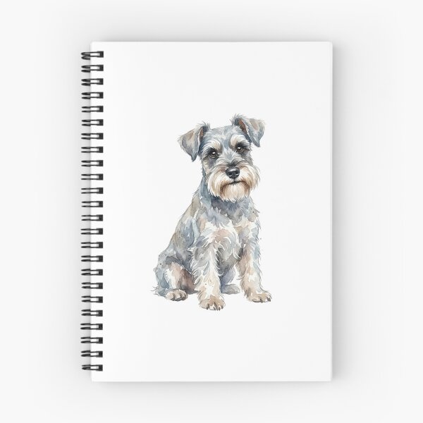 Item preview, Cute Watercolor Miniature Schnauzer designed and sold by SOUFIANE1991.