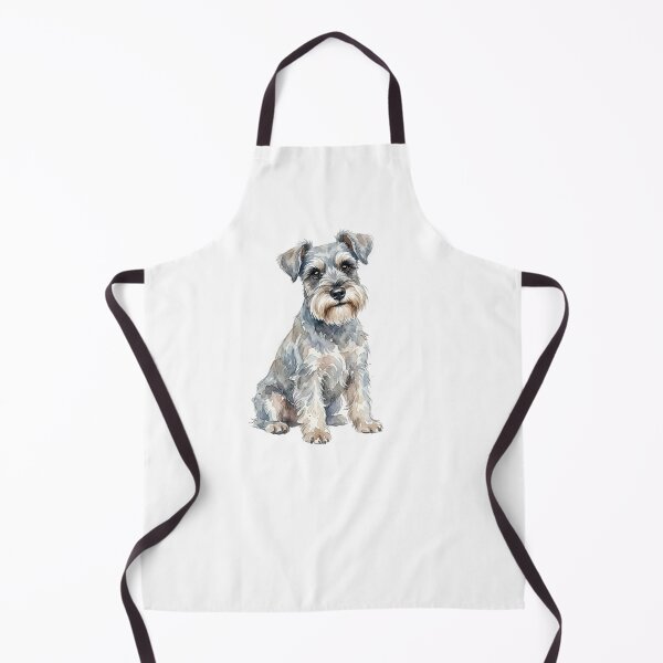 Item preview, Cute Watercolor Miniature Schnauzer designed and sold by SOUFIANE1991.
