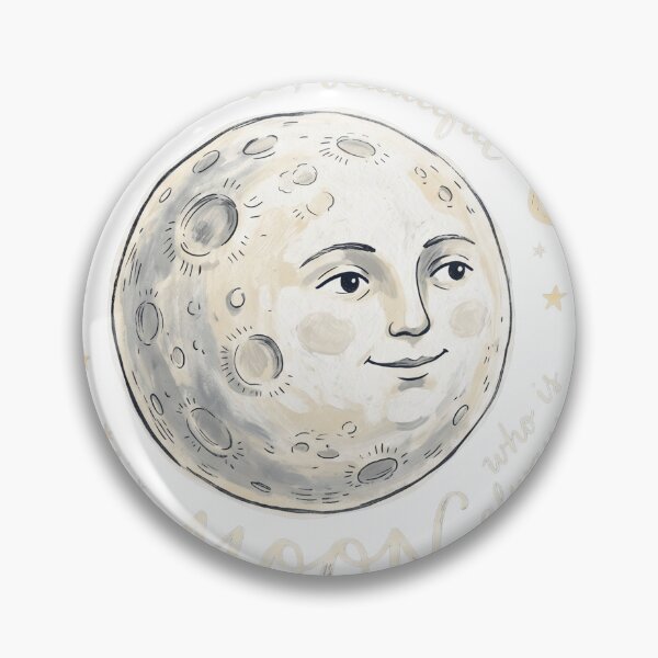 Item preview, Wise Beautiful Moon Vintage Face Illustration designed and sold by Biwbiwty.