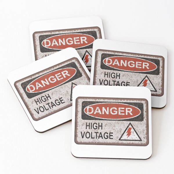 Item preview, Vintage Danger - High Voltage designed and sold by marTeenHamb.