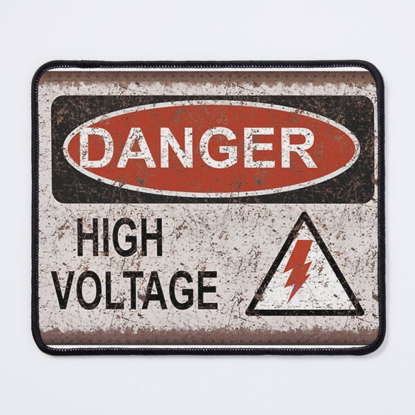 Item preview, Vintage Danger - High Voltage designed and sold by marTeenHamb.