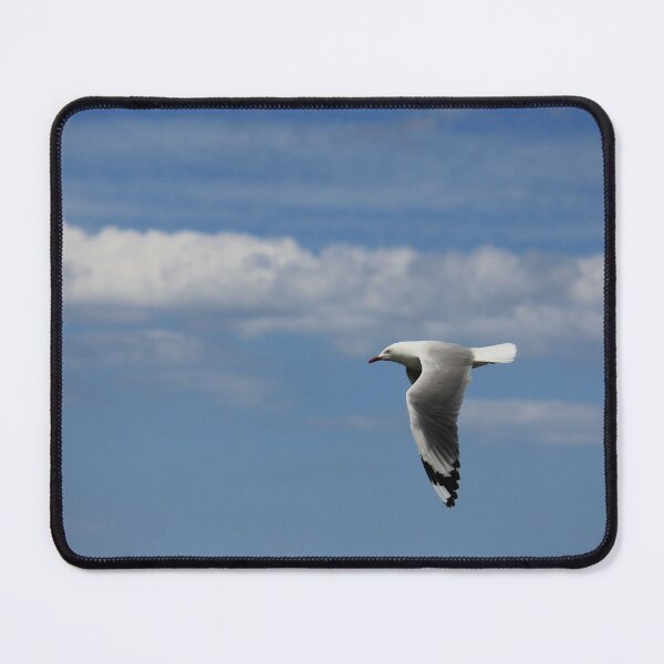 Item preview, Seagull Gliding Across Blue Sky  designed and sold by KarenWoodArt.