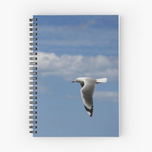 Item preview, Seagull Gliding Across Blue Sky  designed and sold by KarenWoodArt.