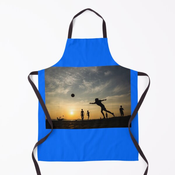 Item preview, Beautiful Sunset Beach Silhouettes People Playing Ball designed and sold by Ciuszkoland.