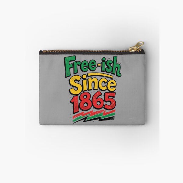 Item preview, Juneteenth Freedom Quote Free-ish Since 1865 Funny Black History Pride Gift for Activists and Culture Lovers designed and sold by Im-Ara.