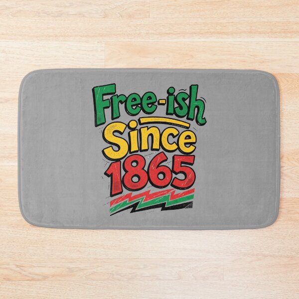 Item preview, Juneteenth Freedom Quote Free-ish Since 1865 Funny Black History Pride Gift for Activists and Culture Lovers designed and sold by Im-Ara.