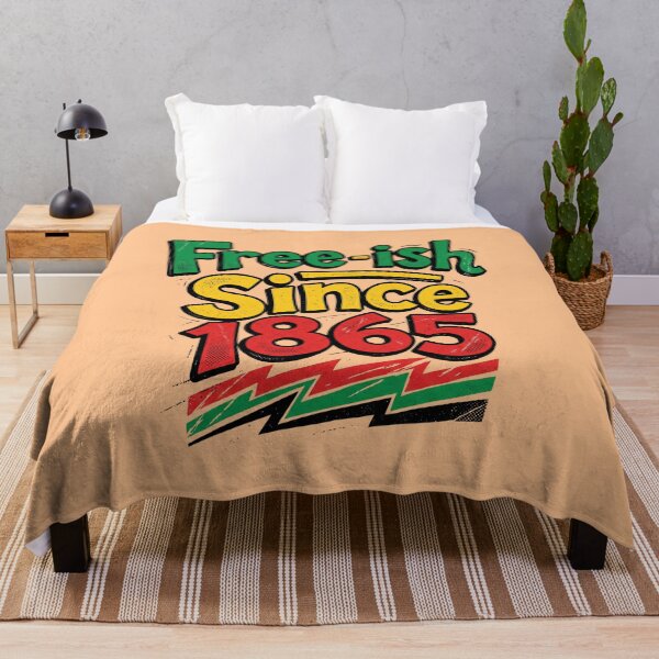 Item preview, Juneteenth Freedom Quote Free-ish Since 1865 Funny Black History Pride Gift for Activists and Culture Lovers designed and sold by Im-Ara.