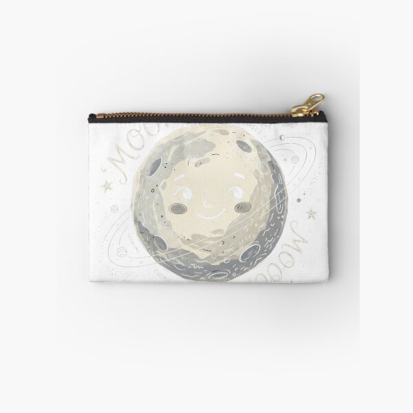 Item preview, Cute Celestial Moon Cartoon Illustration – Dreamy Lunar Art designed and sold by Biwbiwty.